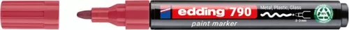 Lakkmarker, 2-3 mm, PCR, EDDING "790", rózsaszín
