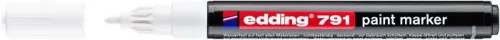 Lakkmarker, 1-2 mm, EDDING "791", fehér