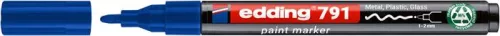 Lakkmarker, 1-2 mm, PCR, EDDING "791", kék