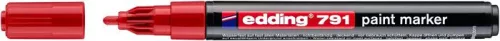 Lakkmarker, 1-2 mm, EDDING "791", piros