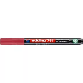 Lakkmarker, 1-2 mm, PCR, EDDING "791", rózsaszín