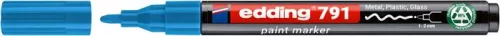Lakkmarker, 1-2 mm, PCR, EDDING "791", világoskék