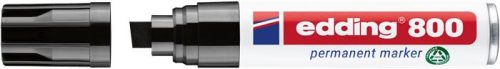 Alkoholos marker, 4-12 mm, vágott, EDDING "800", fekete