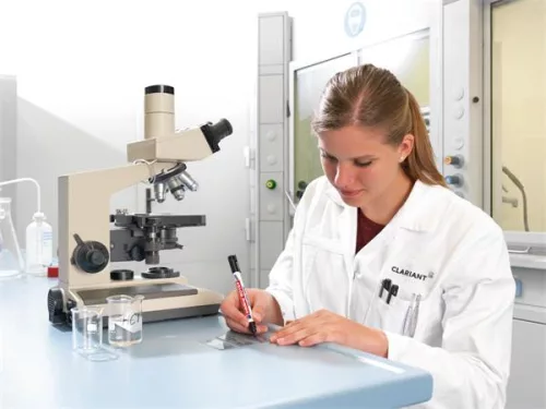 Laboratóriumi marker, 0,75 mm, kúpos, EDDING "8015", fekete