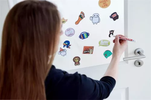 Etikett eltávolító marker, 4 mm, vágott, EDDING "8180"