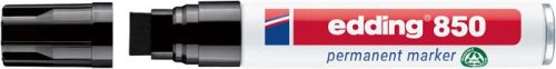 Alkoholos marker, 5-16 mm, vágott, EDDING "850", fekete