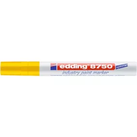 Lakkmarker, 2-4 mm, EDDING, "8750", sárga
