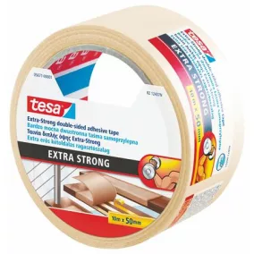  Ragasztószalag, kétoldalas, extra erős, 50 mm x 10 m, TESA "Extra Strong"
