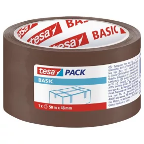   Csomagolószalag, 48 mm x 50 m, TESA "Basic", barna