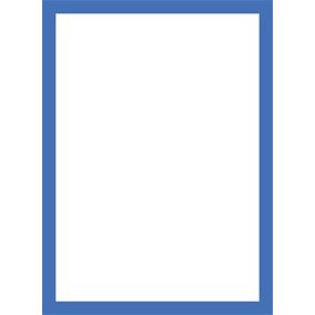   Bemutató keret, mágneses, A4, DJOIS "Magneto PRO", kék