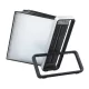 Bemutatótábla tartó, asztali, A4, 10 db bemutatótáblával, DJOIS "Veo", ezüst-fekete