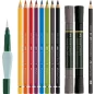   Készlet akvarell technikához, FABER-CASTELL "Discovery Set Albrecht Dürer", 12 db-os szett