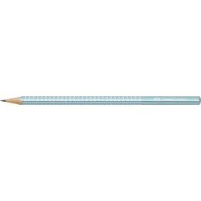   Grafitceruza, B, háromszögletű, FABER-CASTELL "Sparkle", metál óceánkék