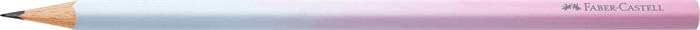 Grafitceruza, B, háromszögletű, FABER-CASTELL "Flow", rózsa-égkék