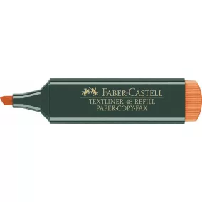  Szövegkiemelő, 1-5 mm, FABER-CASTELL, "Textliner 48", narancs