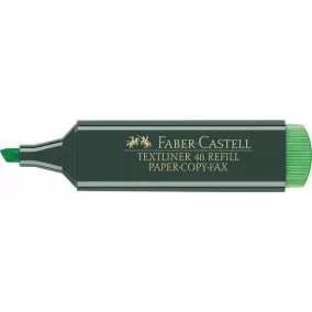   Szövegkiemelő, 1-5 mm, FABER-CASTELL, "Textliner 48", zöld