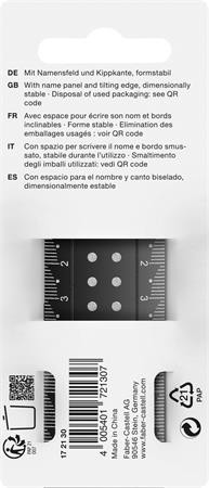 Vonalzó, műanyag, törhetetlen, 30 cm, FABER-CASTELL "Pöttyös", vegyes színek