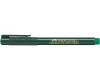 Tűfilc, 0,4 mm, FABER-CASTELL "Finepen 1511", zöld