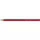 Grafitceruza, B, háromszögletű, FABER-CASTELL "Grip 2001", piros