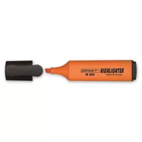 Szövegkiemelő, 1-5 mm, GRANIT "M260", narancs