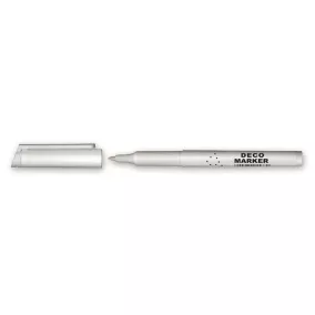 Dekormarker, 1 mm, kúpos, GRANIT "M850", fehér