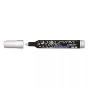   Alkoholos marker, 3-4 mm, kúpos, GRANIT "M860", fehér