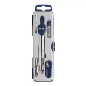 Körző készlet, fém, ICO