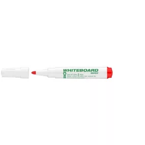   Tábla- és flipchart marker, 1-3 mm, antibakteriális, kúpos, ICO "11 XXL", piros
