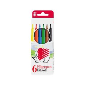   Filctoll készlet, 1 mm, ICO "Süni 300", 6 különböző szín