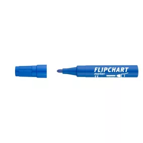   Flipchart marker, 1-3 mm, kúpos, ICO "Artip 11", kék