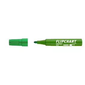   Flipchart marker, 1-3 mm, kúpos, ICO "Artip 11", zöld