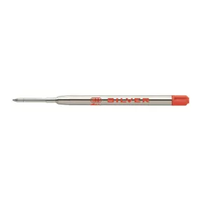   Golyóstollbetét, 0,8 mm, góliát, ICO "Silver", piros