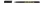 Alkoholos marker, CD/DVD, 0,5 mm, ICO, fekete