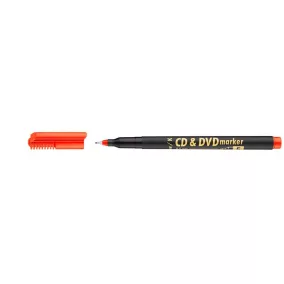 Alkoholos marker, CD/DVD, 0,5 mm, ICO, piros