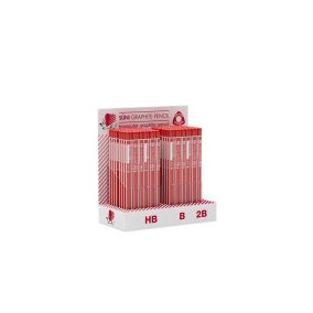   Grafitceruza display, HB, B, 2B, háromszögletű, ICO "Süni"