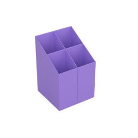 Írószertartó, ICO, lila