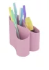 Írószertartó, ICO "Lux", pasztell rózsaszín