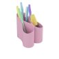 Írószertartó, ICO "Lux", pasztell rózsaszín