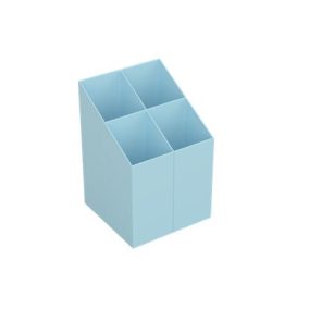 Írószertartó, ICO, pasztellkék