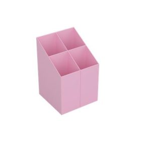 Írószertartó, ICO, pasztell rózsaszín