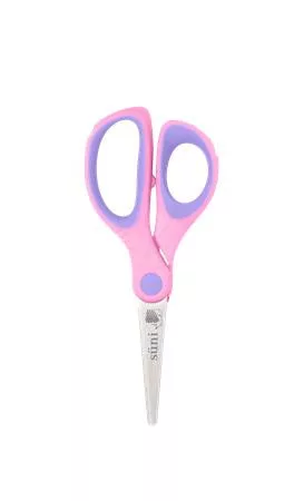 Olló display, iskolai, hegyes, 13 cm, ICO "Süni", vegyes szín