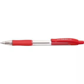   Golyóstoll, 0,7 mm, nyomógombos, PENAC "CCH-3", piros