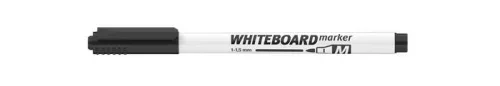 Tábla- és flipchart marker, 1-1,5 mm, kúpos, ICO "Slim M", fekete