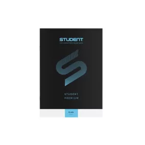   Füzet, tűzött, A4, sima, 32 lap, ICO "Student Premium", "80-32", fekete