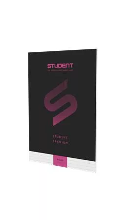 Füzet, tűzött, A4, vonalas, 32 lap, ICO "Student Premium", "81-32", fekete