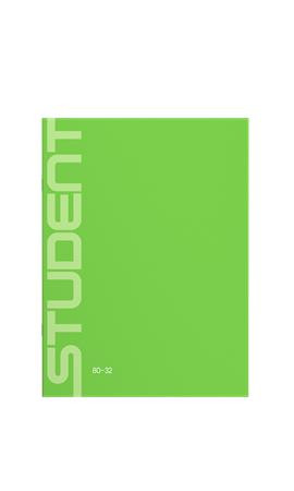 Füzet, tűzött, A4, sima, 32 lap, ICO "Student", "80-32"