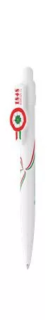 Golyóstoll, 0,8 mm, nyomógombos, ICO, kokárdás