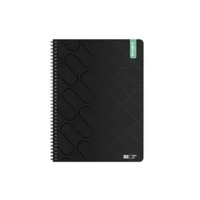   Spirálfüzet, A4, sima, 100 lap, ICO "Student Premium", vegyes színek