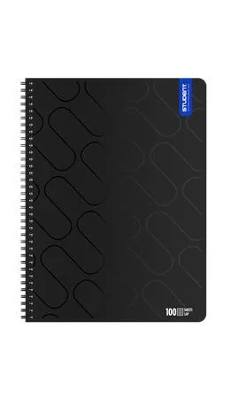 Spirálfüzet, A4, vonalas, 100 lap, ICO "Student Premium", vegyes színek