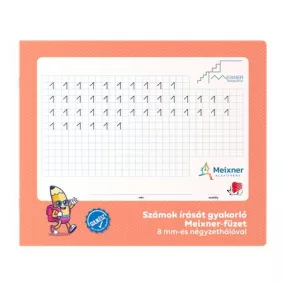   Füzet, tűzött, négyzethálós, 245x295 mm, fekvő, 32 lap, 1. osztály, ICO "Süni Meixner"